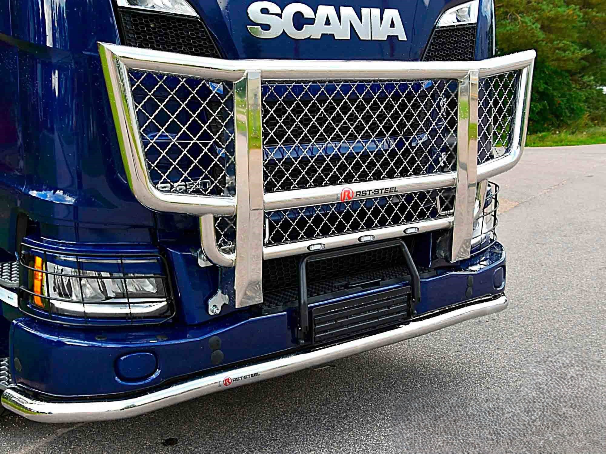 Kuvassa Front Spoiler Bar Scania NextGen XT 2017-