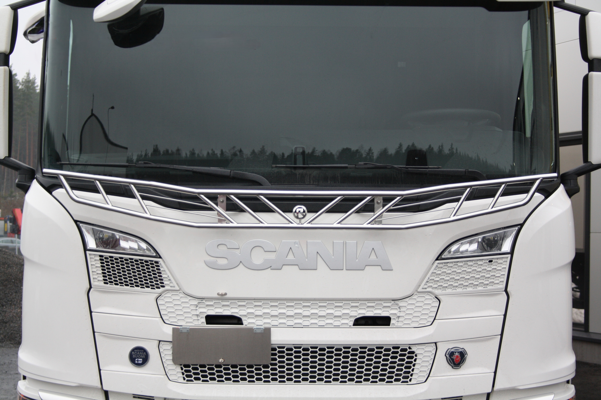 Fågelnät med pinnar Scania NextGen 2017-