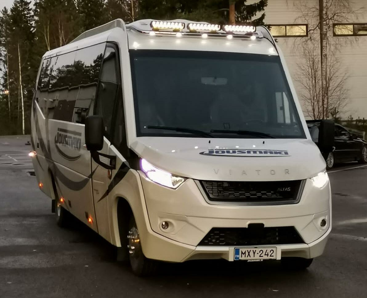 Takljusramp för Iveco Viator