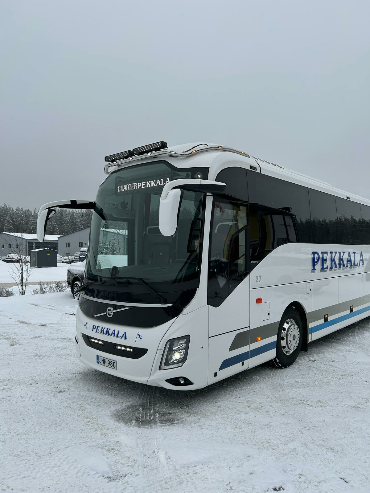 Takljusramp för Volvo New Coach 2018+ buss