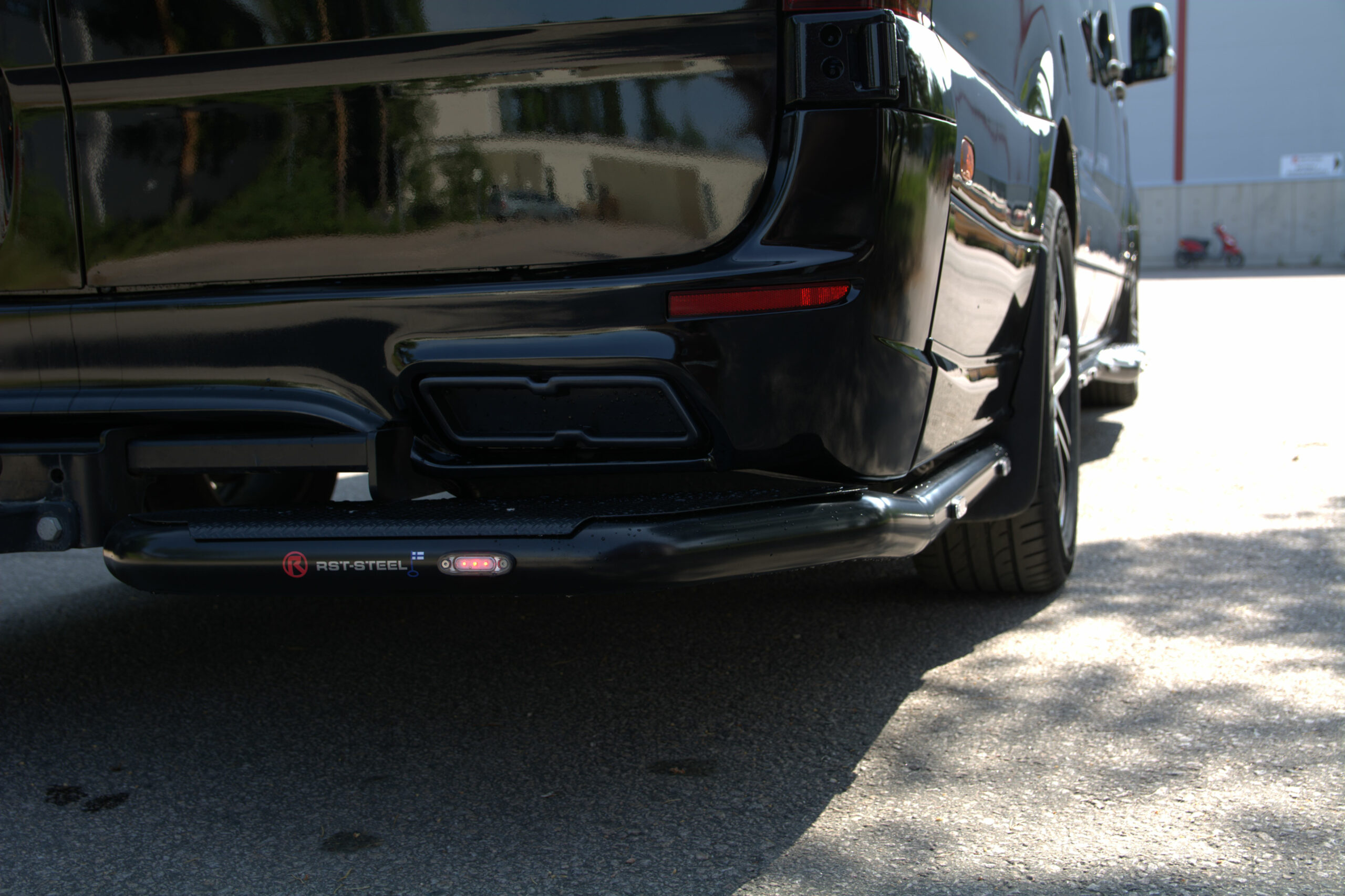 Rear Corner Bars With Steps MB Sprinter (A3), AMG Bumper