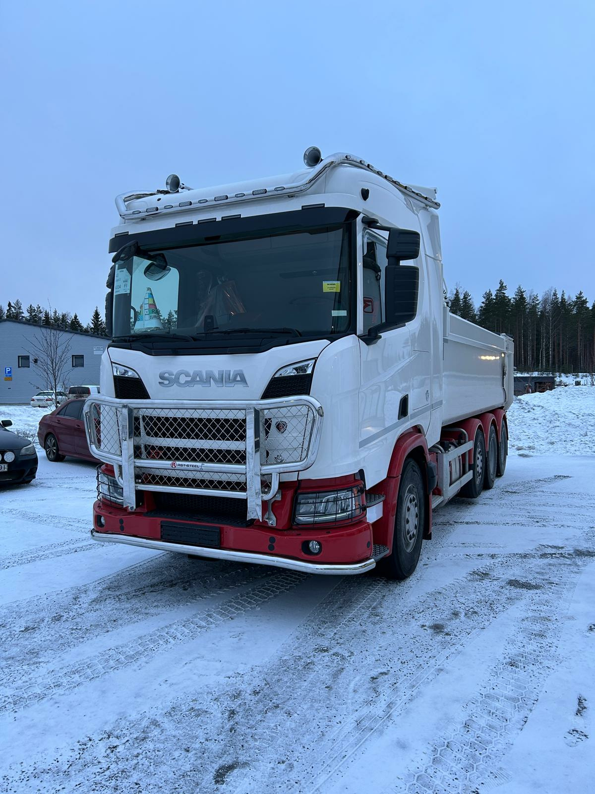 Roofbar with long side extensions (20N), Scania NextGen 2017- Normal cab