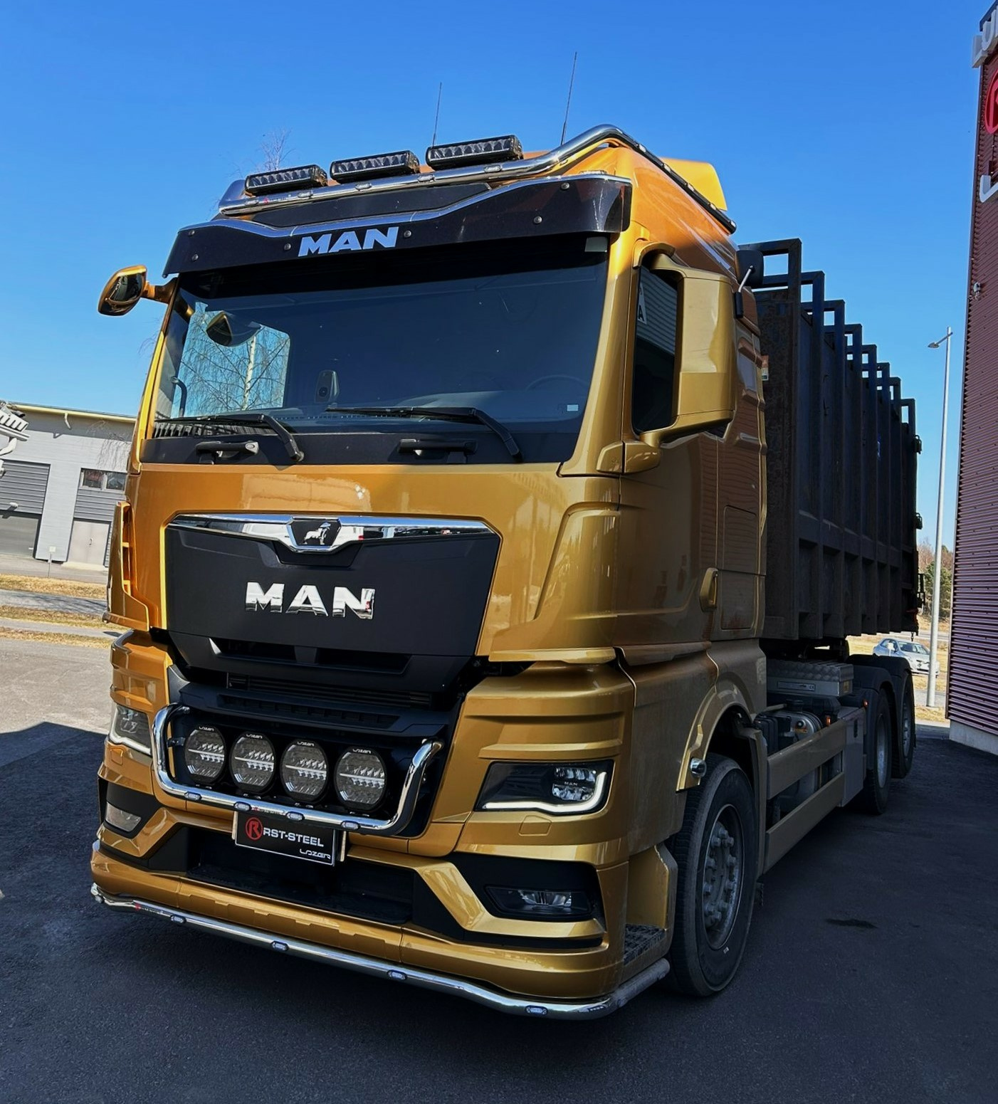 Front Spoiler Bar MAN TGX 2021-