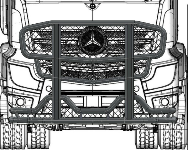 Bull Bar Freeway Mercedes-Benz Actros 2,3m