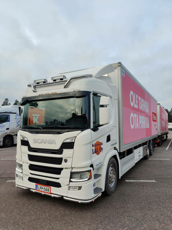 3-Part Front Spoiler Bar Scania NextGen 2017- Small front bumper