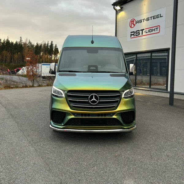 Front Spoiler Bar MB Sprinter 2018- AMG Bumper