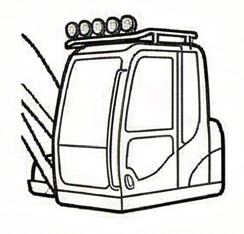 Takbågar till grävmaskiner