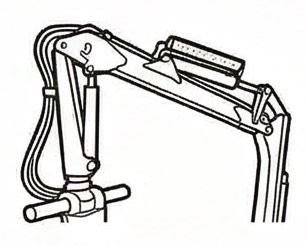Rör för timmerkranar
