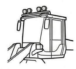 Takbågar till hjullastare