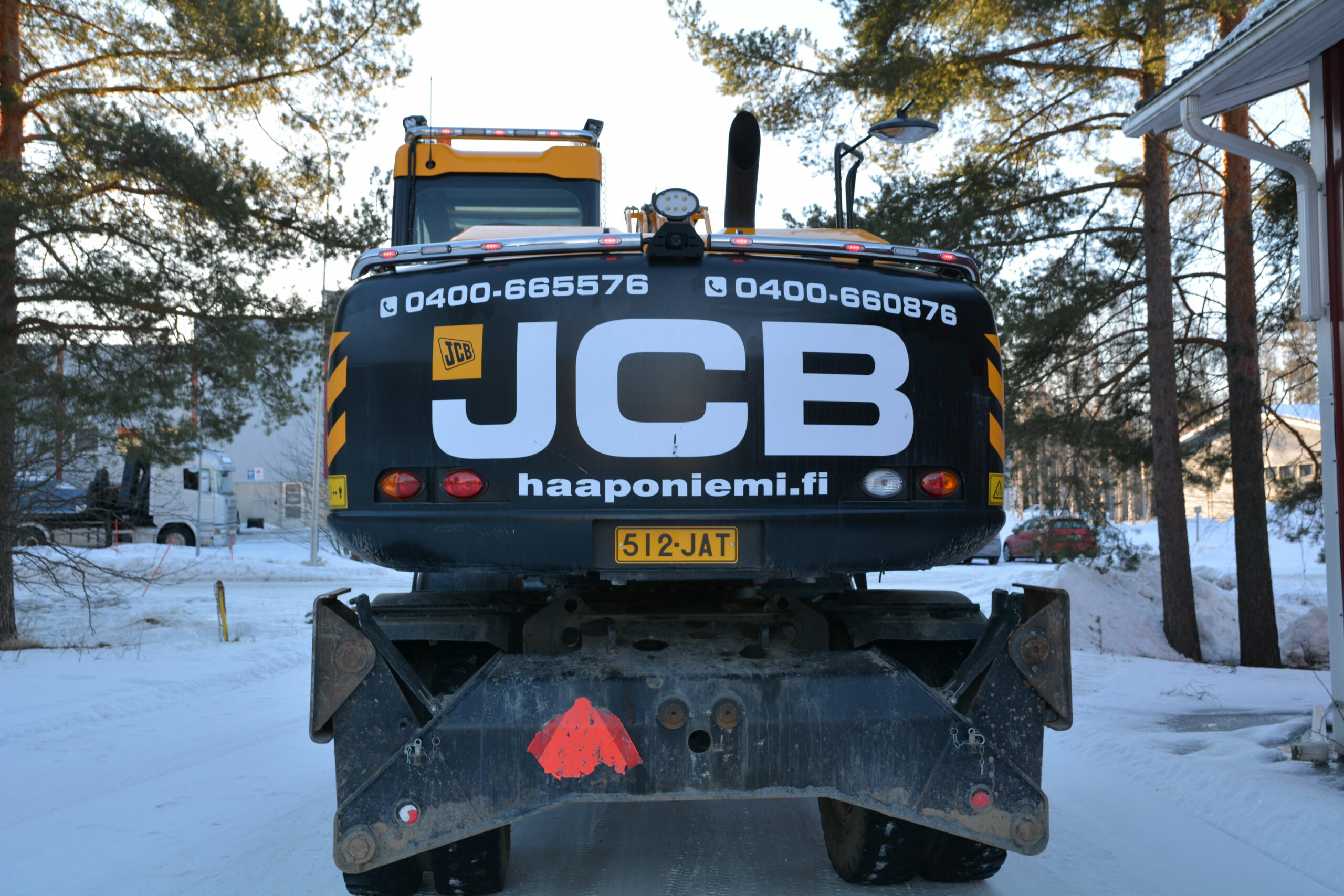 Rear Bar JCB JS145W+