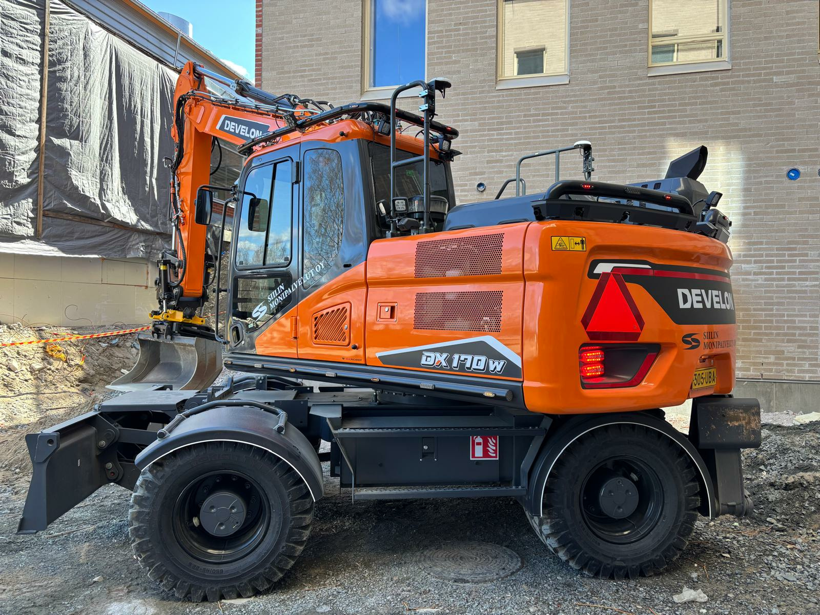 Vektbøyle Doosan DX170W-7