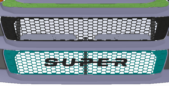 Lazer Linear 12 Elite Light Kit for Scania 2017+ Grille