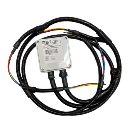 Wiring kit for bull bar, universal (4x250W, including options for position light and warning light)