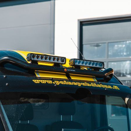 in the picture is Roof Bar For High-Roof Vans