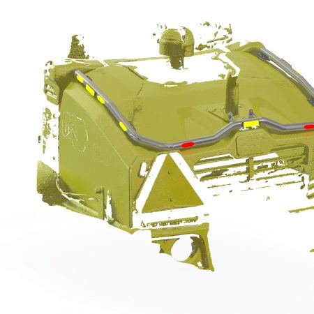 Hoodbar CAT 906–908 2022– Mounted on Engine Hood