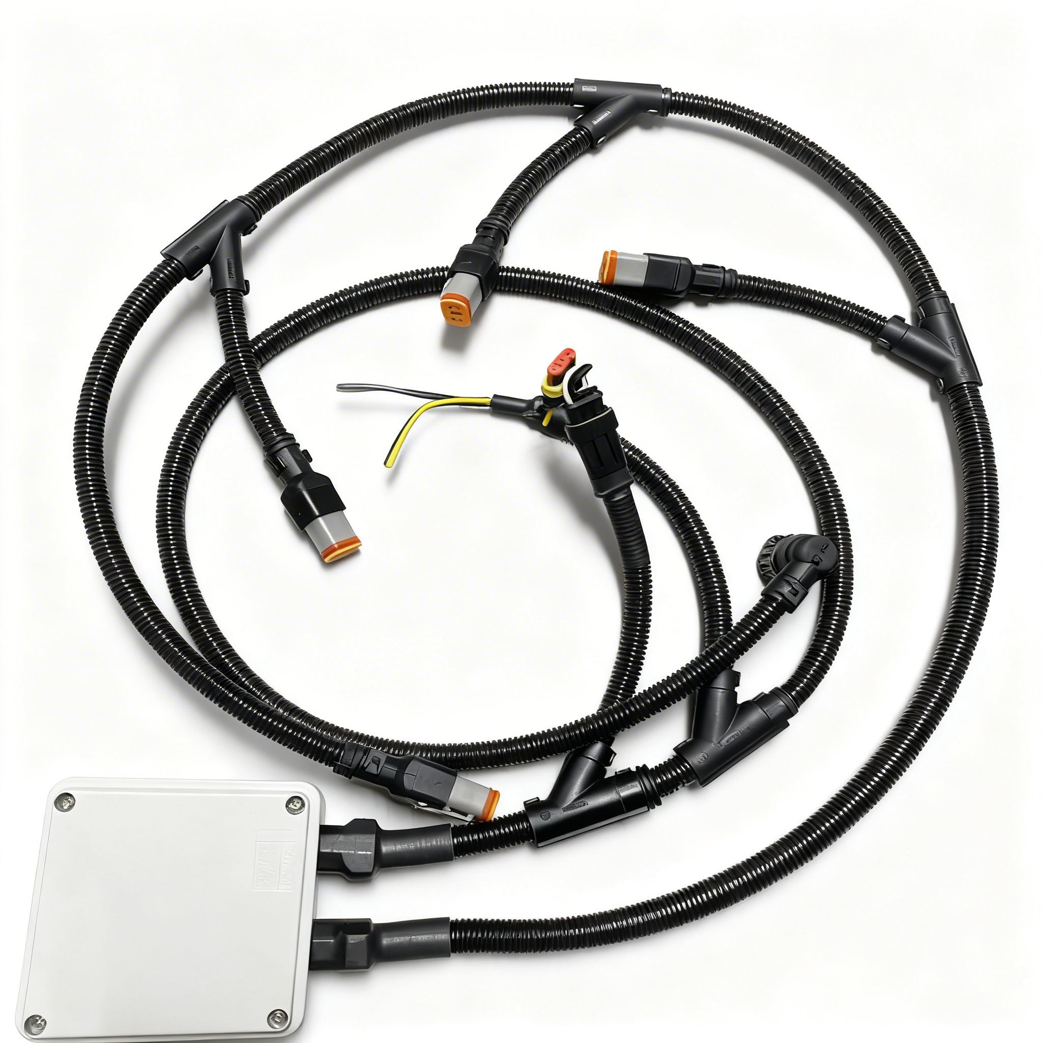 Wiring Harness for Bull Bar – 4x4-Pin DT