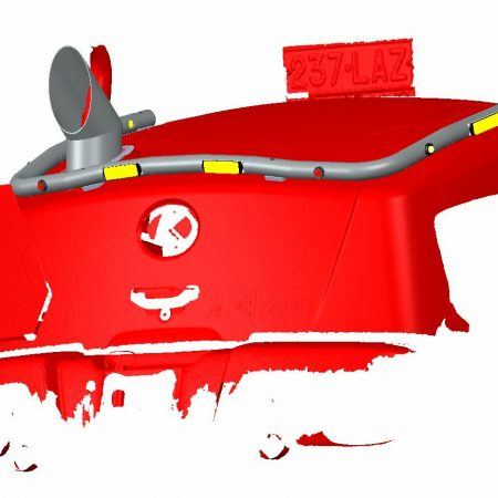 Counterweight Bar Kubota R070 and R090