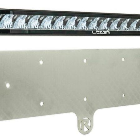 Lazer Linear 18 auxiliary light package with license plate bracket