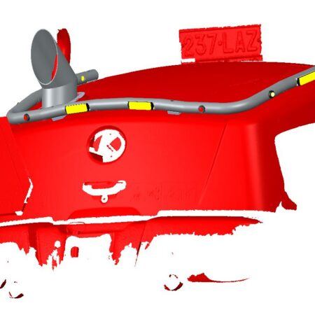Hood bar Kubota R070 and R090