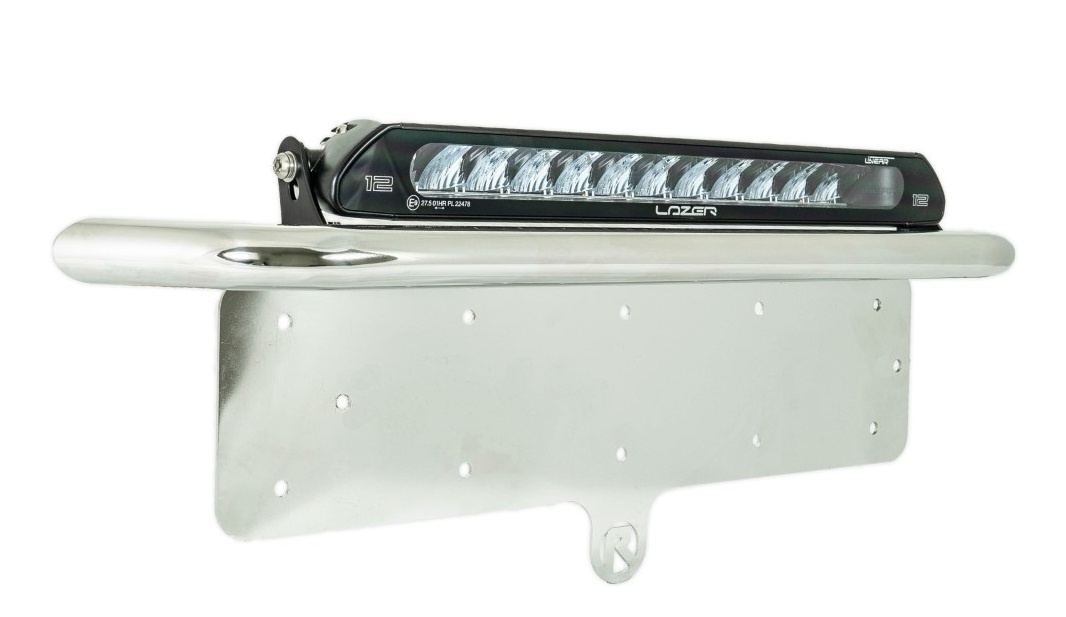 Lazer Linear 12 Auxiliary light package with licence plate bracket (bar)