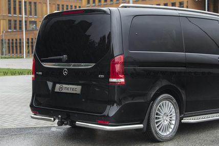 Rear corner bars for vans