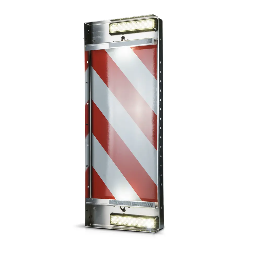 Wide load marker signs