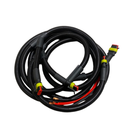 Roof Bar Wiring Harness - 4x Lazer with Parking Lights (3-pin Universal)