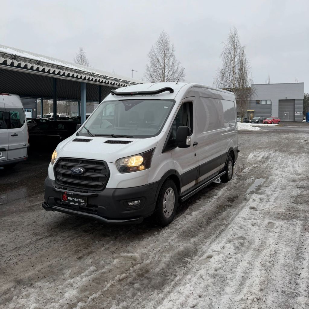 Side Pipes Ford Transit L3/L4, 2014-/ 2019-, LWB - Image 4