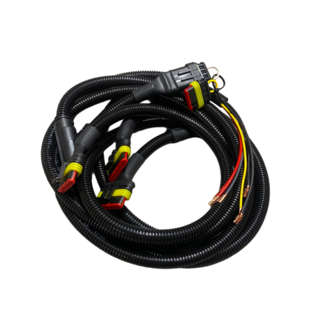 Roof Bar Wiring Harness – 3x Lazer with Beacon Lights (6-pin Universal)