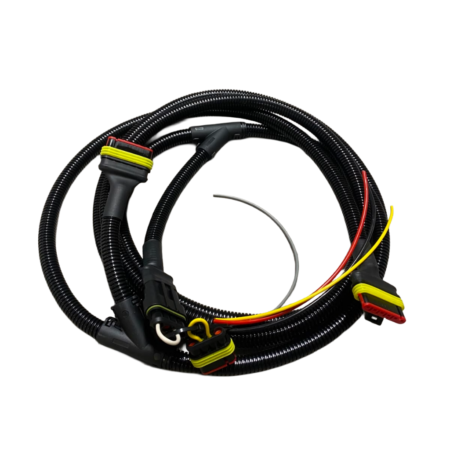 Roof Bar Wiring Harness – 2x Programmable Lazer with Beacon (6-pin Superseal, Universal)