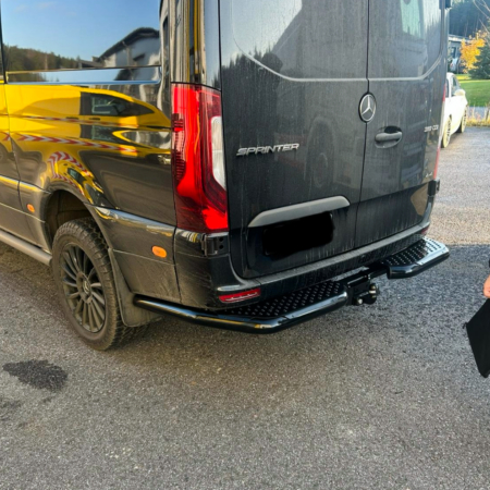 Rear Corner Bars With Steps MB Sprinter W907 - L2